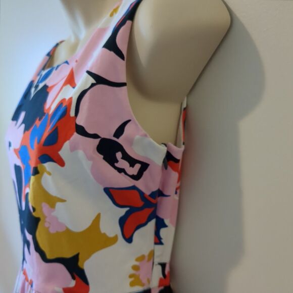 Anthropologie Whit Two A-Line Tank Bateau Neck Dress Size 4 - Picture 5 of 13